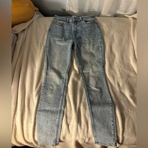 H&M lightwash straight leg jeans